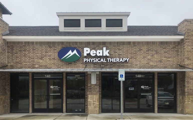 Peak Physical Therapy in Celina, TX Clinic Exterior